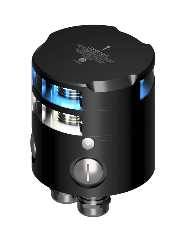 360° Blue Fuel. Light, dimm. + 135° stern non-dimm 360° Blue Fuel. Light, dimm. + 135° stern non-dimm